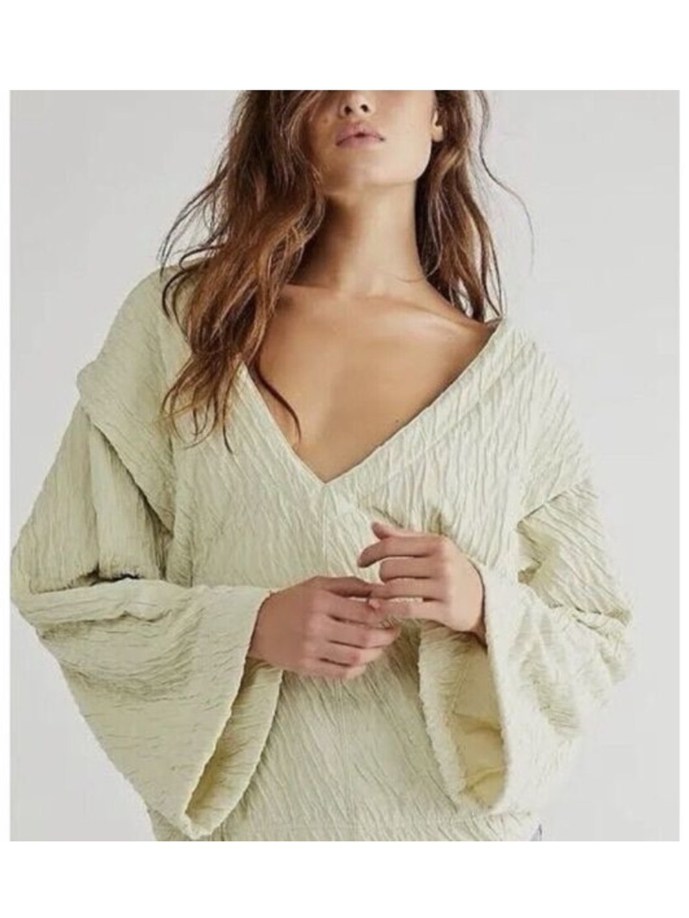 Free People FP Beach Wavy Pullover size S